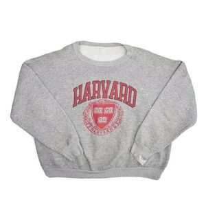 Vintage Harvard Sweatshirt Mens XL University 80s Russell Athletic Crew Pullover
